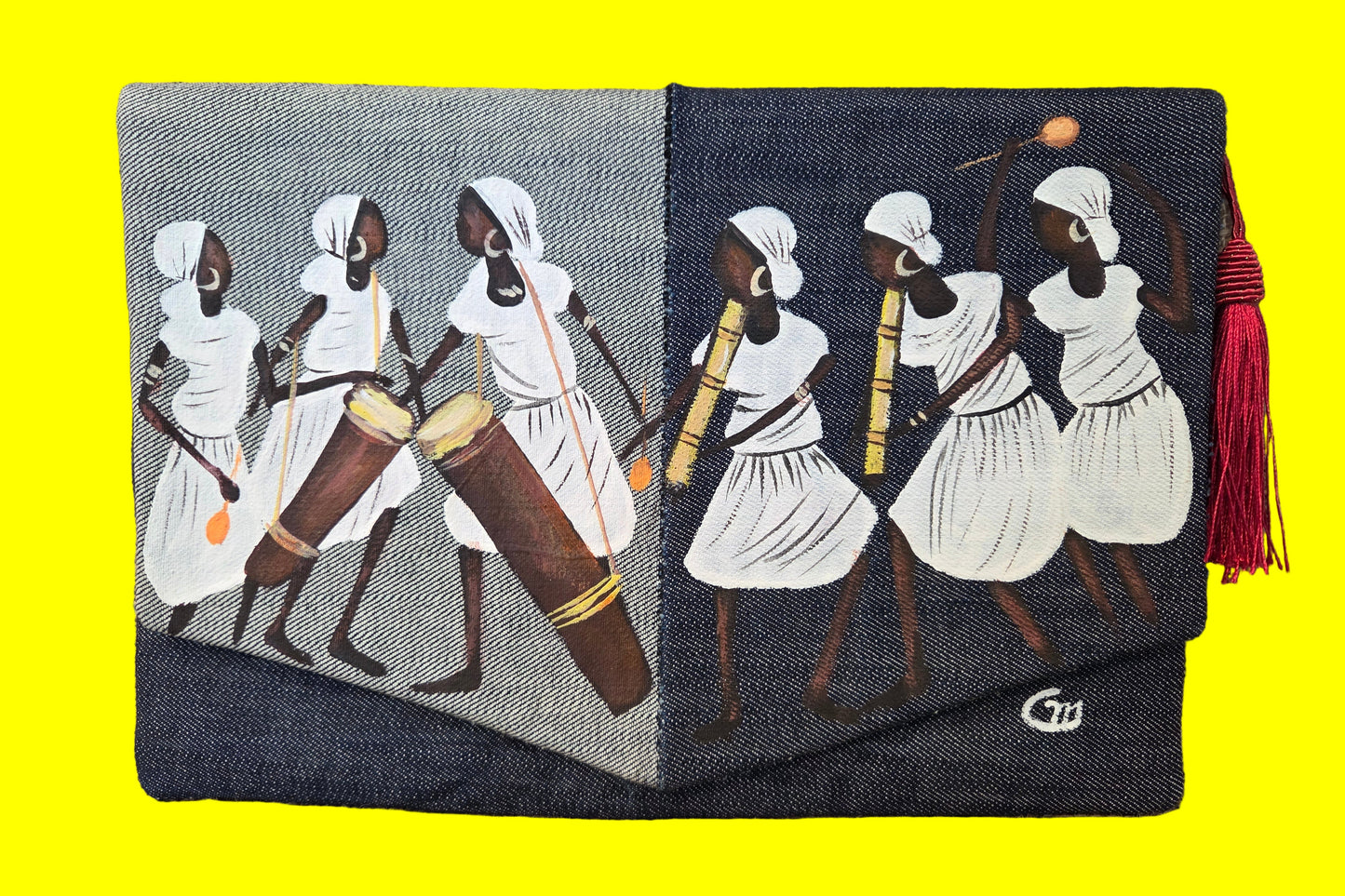 Hand Painted Clutch