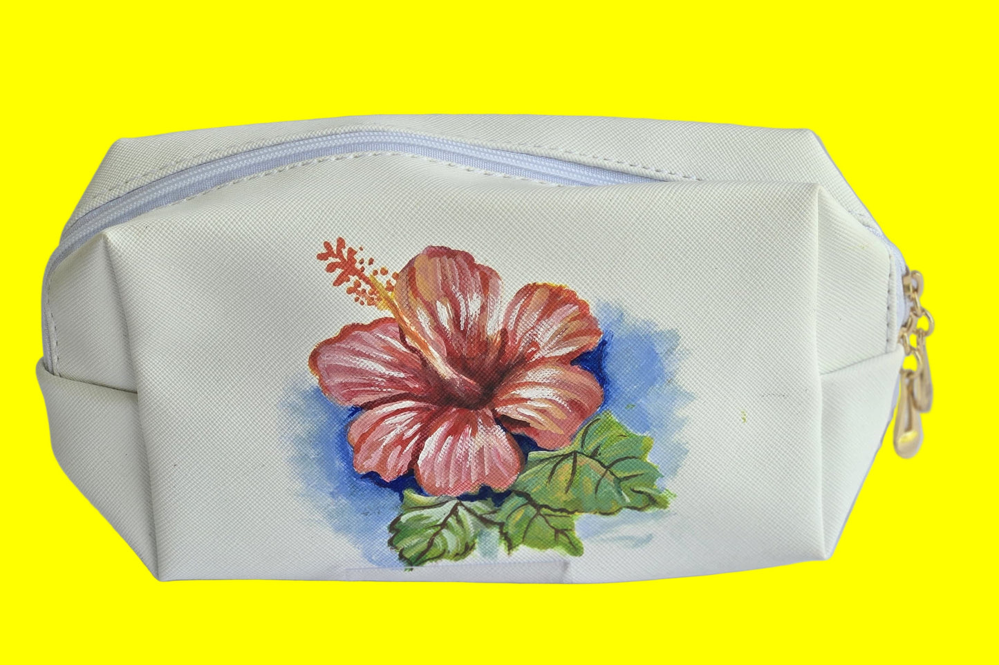 Hand Painted Makeup Bag