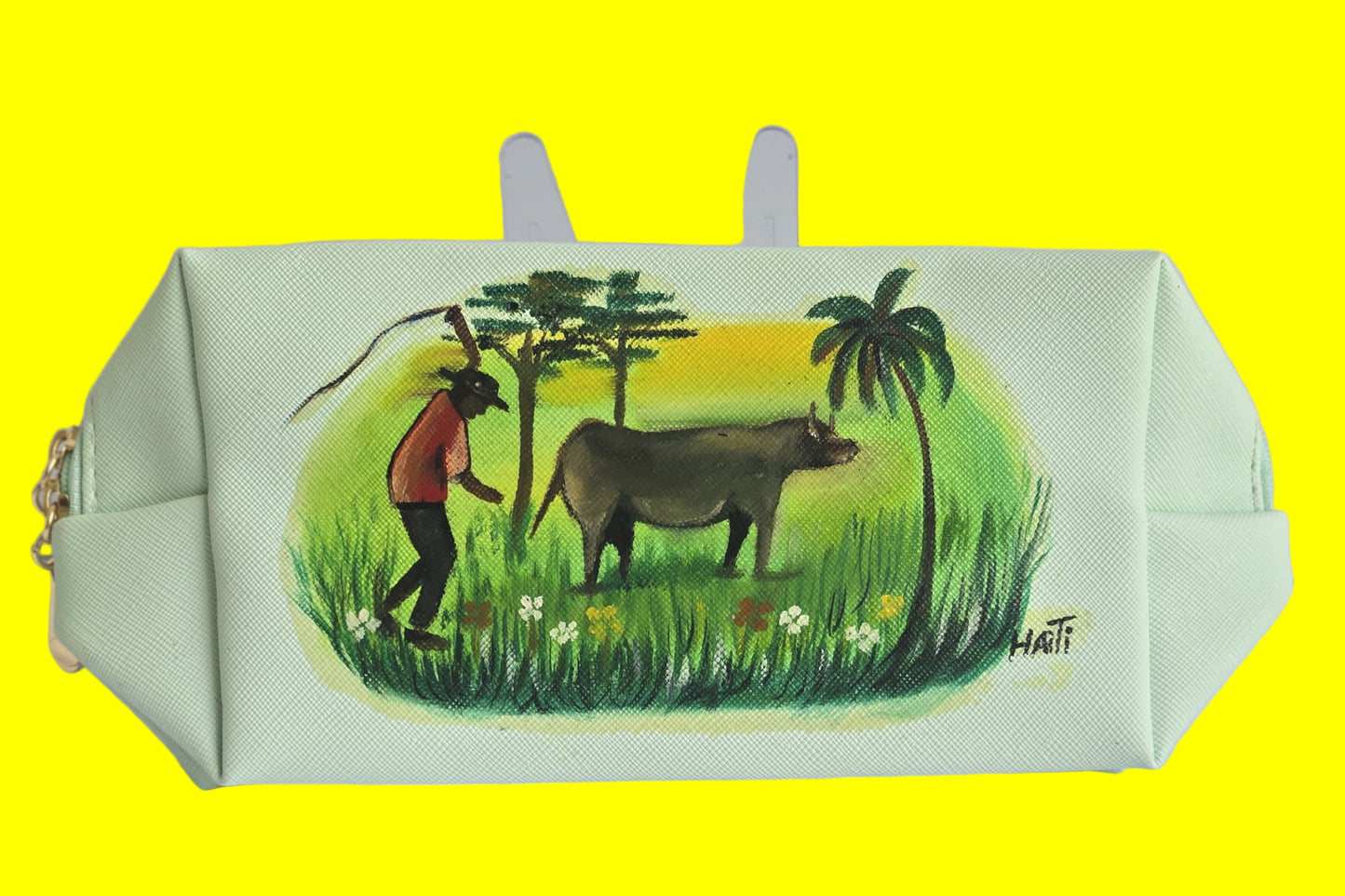 Hand Painted Makeup Bag