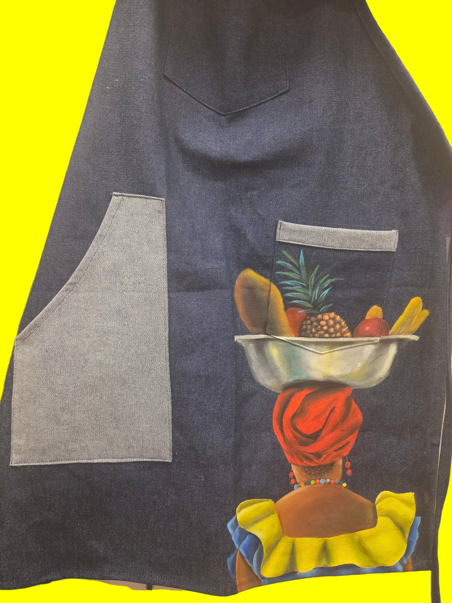Hand Painted Apron